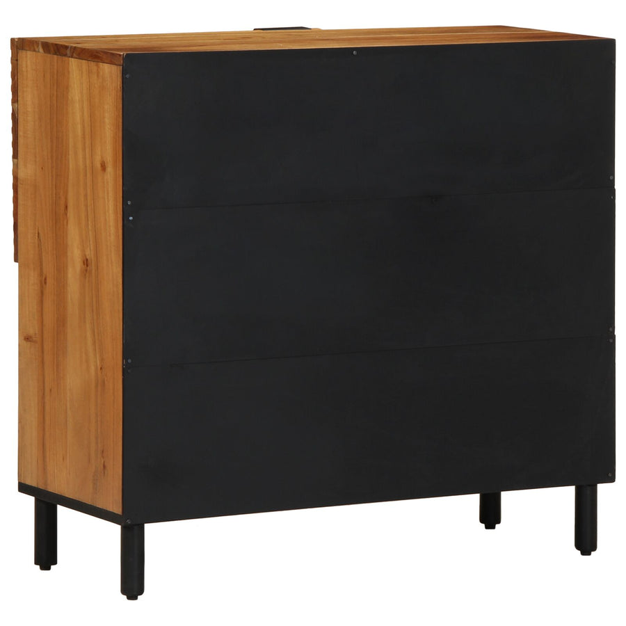 Dressoir 80X33X75 Cm Massief acaciahout
