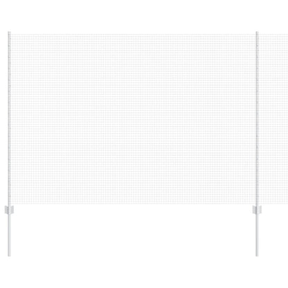 Gelaste Draadomheining Met 44 U-Posts Zilver 1,5X50 M Staal