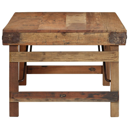Salontafel Natuurlijk Hout Massief Hout Simpel 110 x 55 x 40 cm