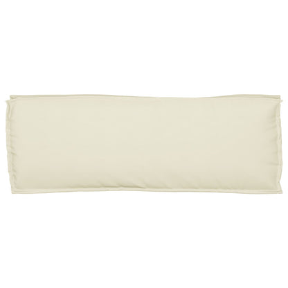 Palletkussen Voor Bank 110X40X8 Cm Oxford Stof Crème