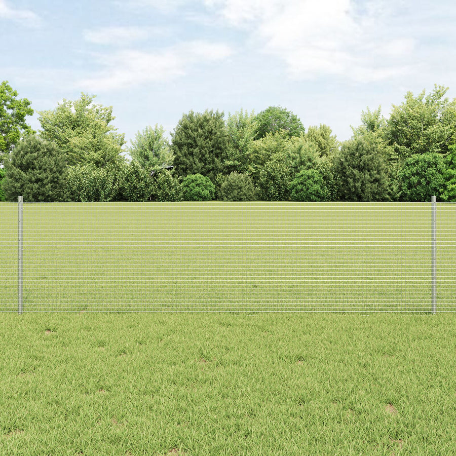 Gelast Draadhek Met 44 U-Palen Zilver 0.6X100 M Staal
