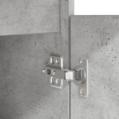 Bureau Betongrijs 140X49X76 Cm Geengineerd Hout