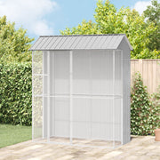 Bird Cage Gray 215 x 110 x 247 cm Galvanized steel