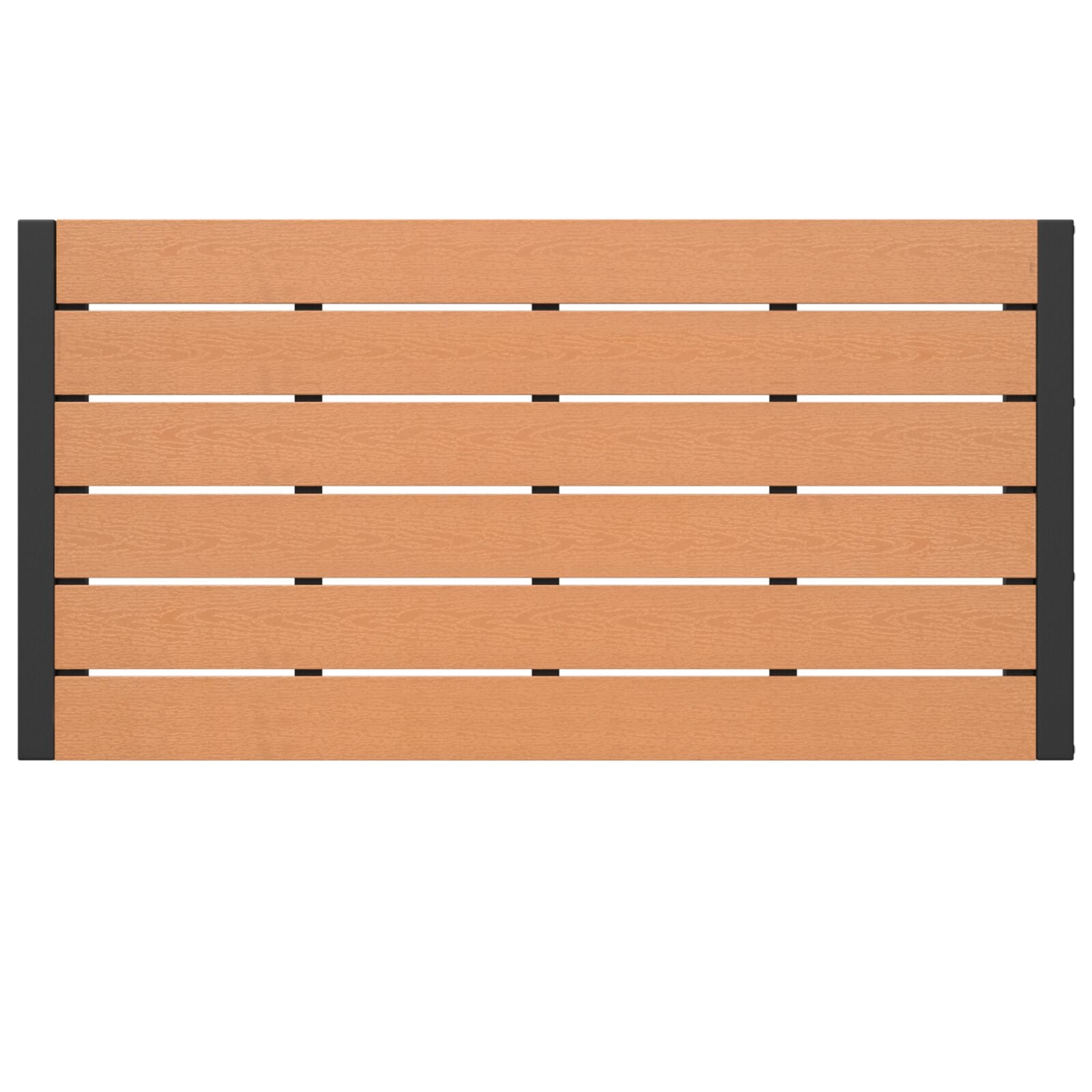 3 Delige Tuin Eetset Van Staal En Wpc Bruin