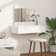 Kaptafel 83x40x70 cm wit MDF