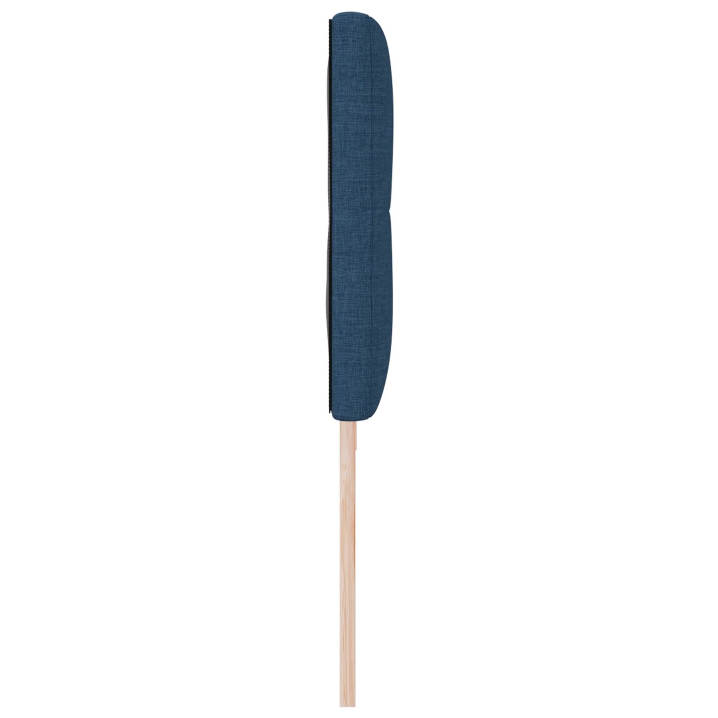 Hoofdbord Met Knopen Tufted Stof Blauw 200 cm Lage hoofdbord