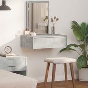 Ceiling table with drawer Grey 60 x 40 x 70 cm Engineered wood