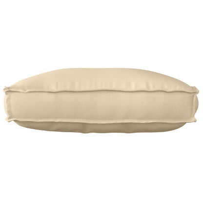 Kussens Polyester 70 X 12 X 40 Cm Waterdicht Materiaal Beige