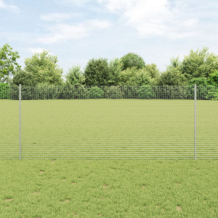 Kippenhek Set Set Van 2 Gegalvaniseerd Staal 25 X 1 M Duurzaam