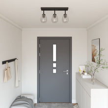 Plafondlamp Met Verstelbare Glazen Lampenkap In Antraciet, E27 3