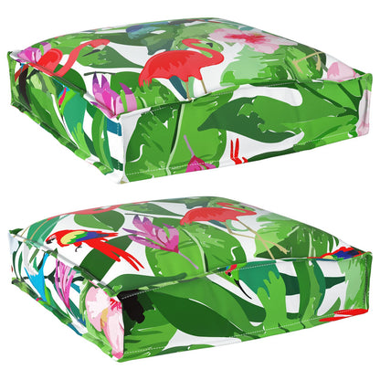 Paletkussens Voor Zit 2 Stuks 40X40X8 Cm Oxford Stof Tropisch jungle