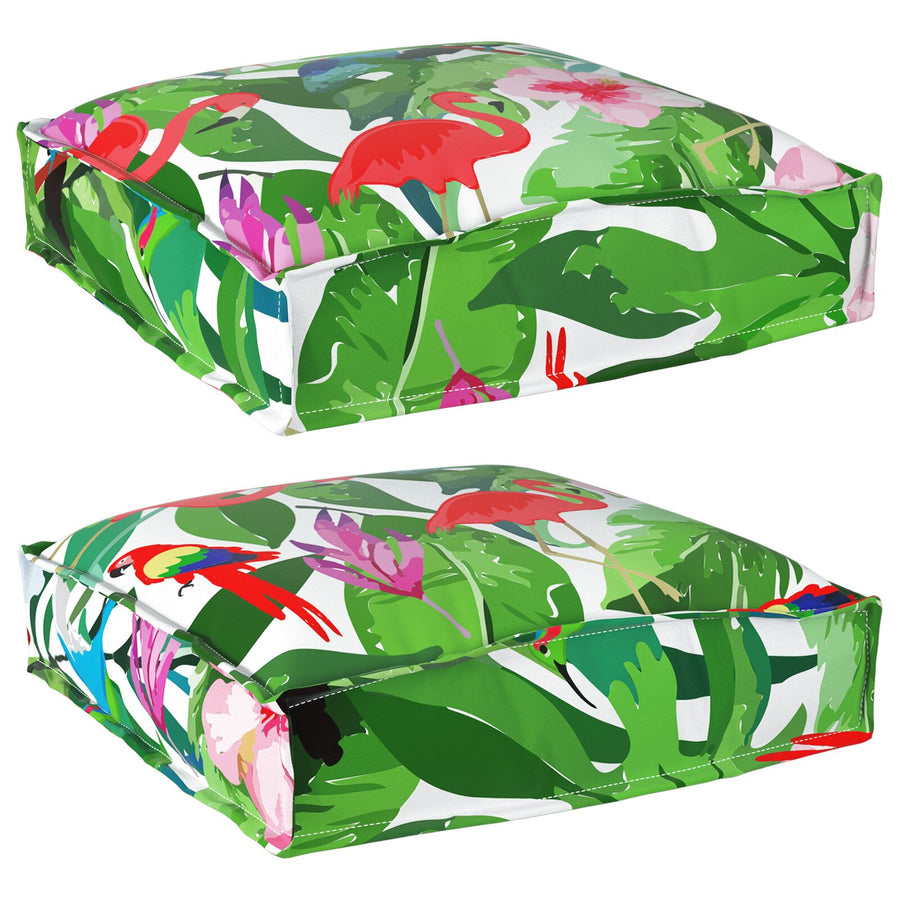Paletkussens Voor Zit 2 Stuks 40X40X8 Cm Oxford Stof Tropisch jungle