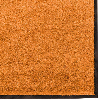 Wasbare Deurmat Oranje 120X250 Cm