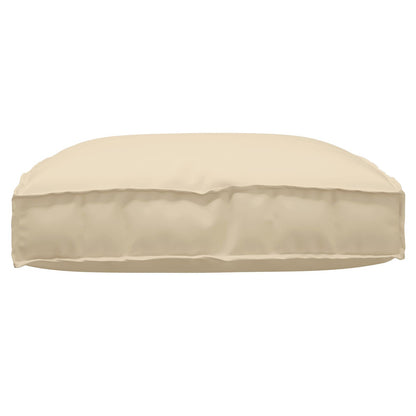 Palletkussen Voor Zit 80X80X12 Cm Oxford Stof Beige