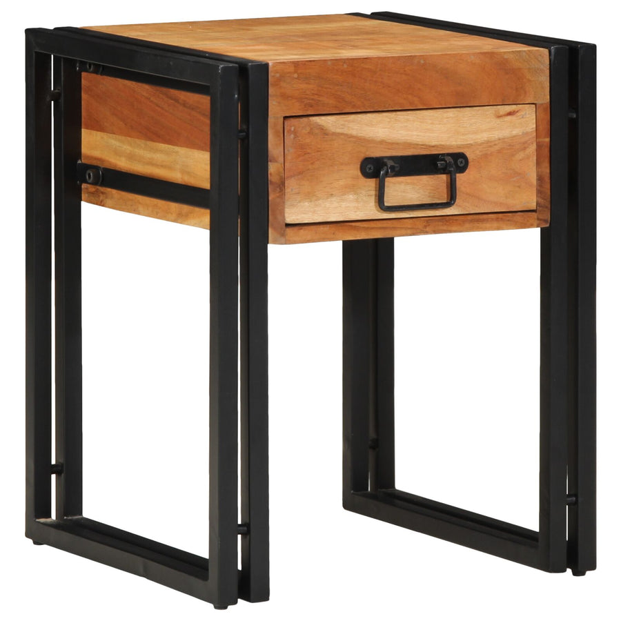 Bijzettafel 40 x 40 x 50 cm Massief acaciahout
