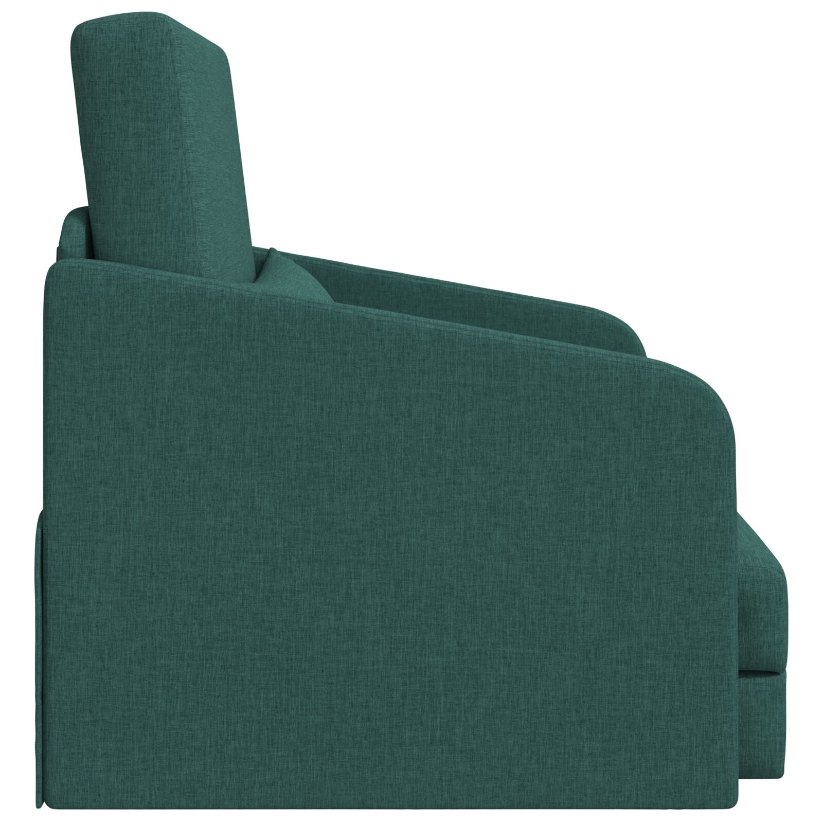 Vloer Sofa Bed 2-In-1 65X80X83 Cm Stof Donkergroen