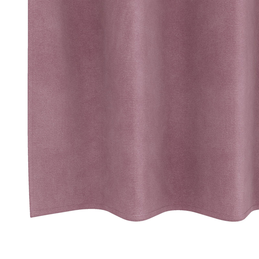 Blackout Gordijnen 2 Stuks Velours Donkerroze 140 x 175 cm met oogjes