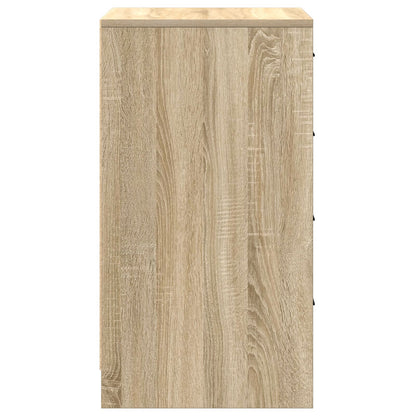 Sideboard 40X41X75 Cm Bewerkt Hout Sonoma eiken