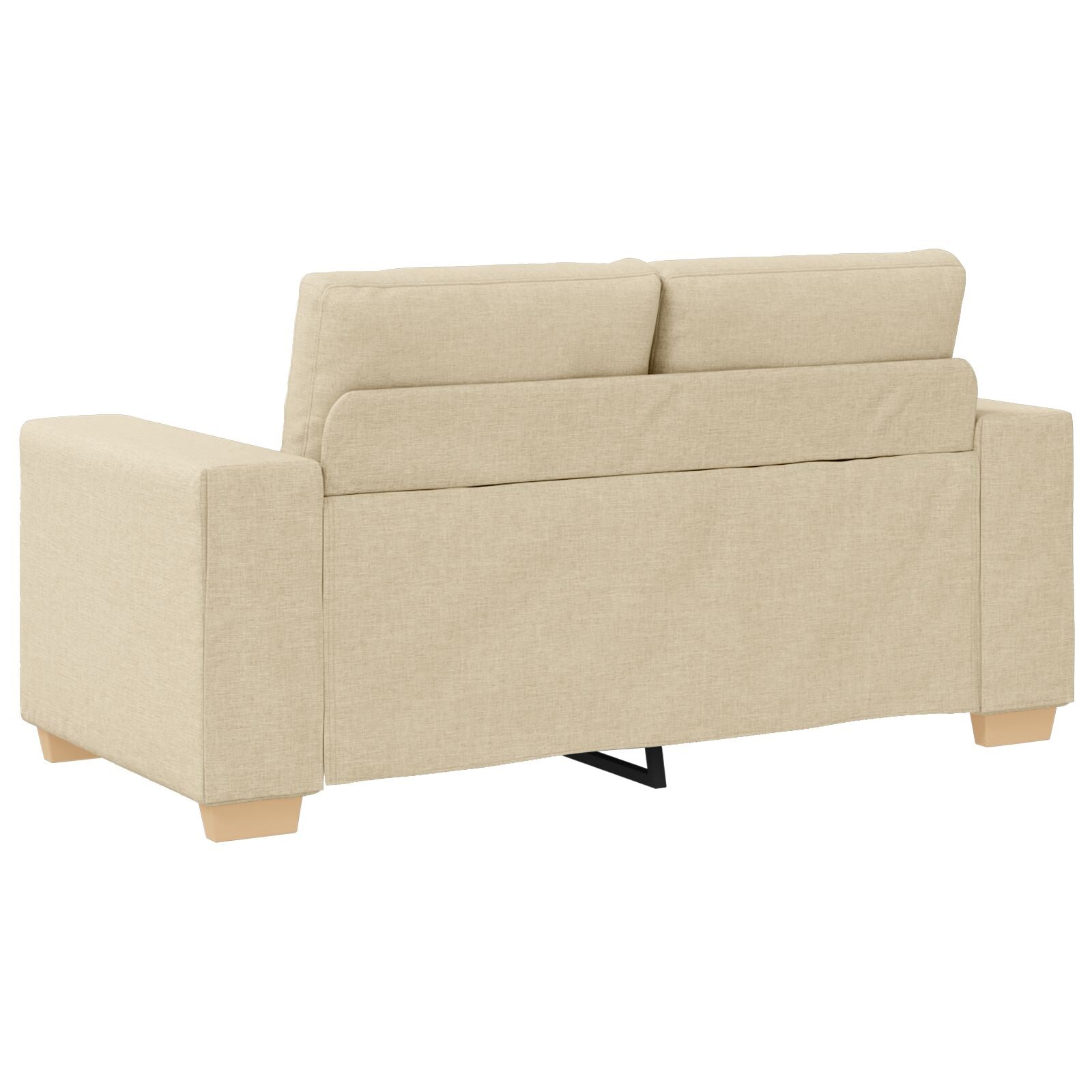 Loveseat Sofa Stof Crème 120 cm