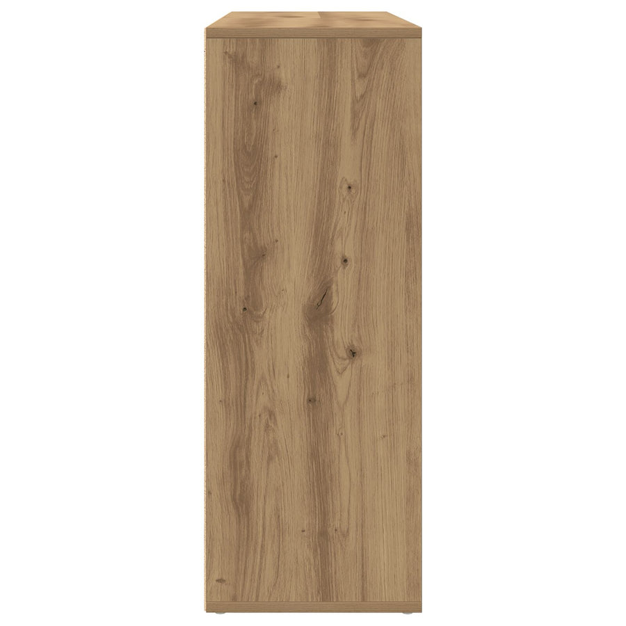 Zijmeubel Set Van 2 Artiest Eiken Mdf, Spaanplaat Groot Buffet