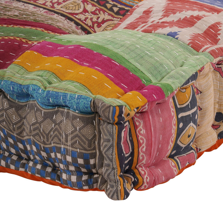 Pallet Sofa Kussen Patchwork Stof Multicolor Enkel kussen