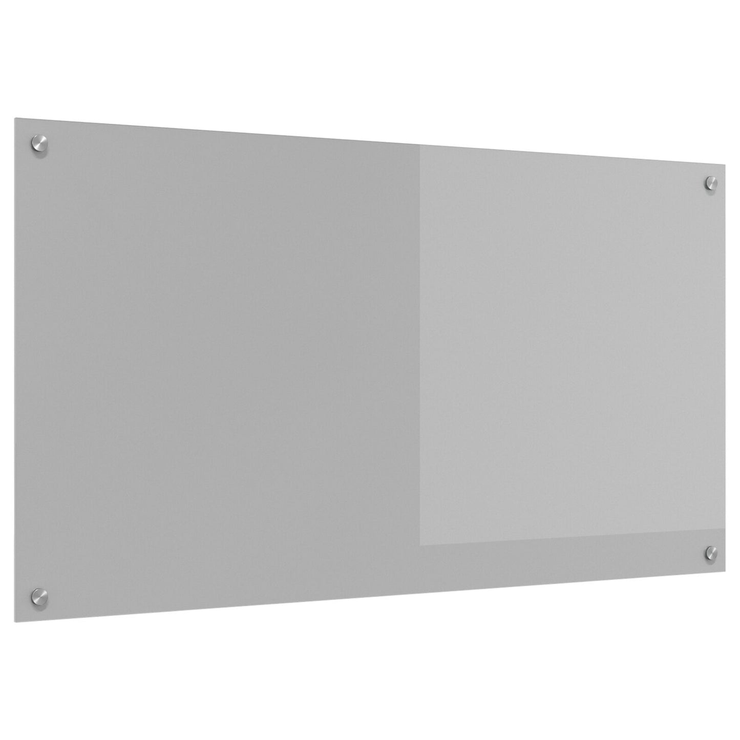 Keuken Achterwand 110X60X0,6 Cm Gehard Glas Lichtgrijs 110 x 60 cm
