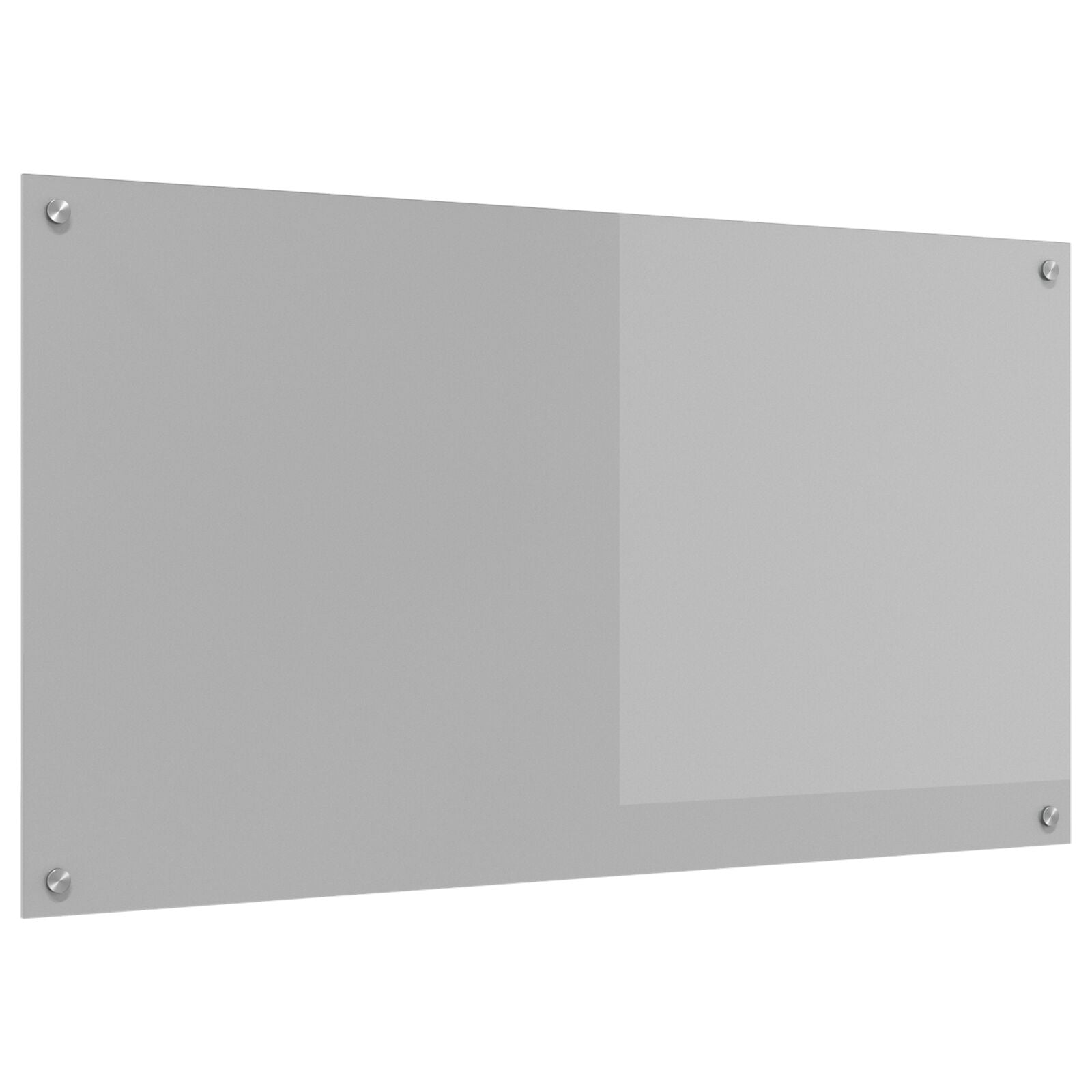 Keuken Achterwand 110X60X0,6 Cm Gehard Glas Lichtgrijs 110 x 60 cm