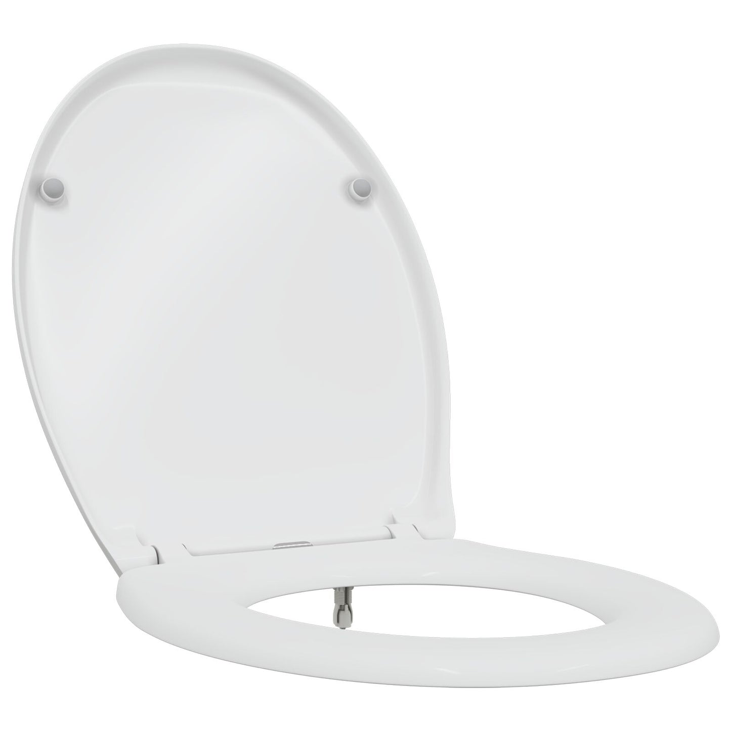 Snelontgrendelbaar Toiletzitje Met Soft Close Duroplast Wit
