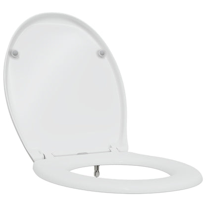 Snelontgrendelbaar Toiletzitje Met Soft Close Duroplast Wit