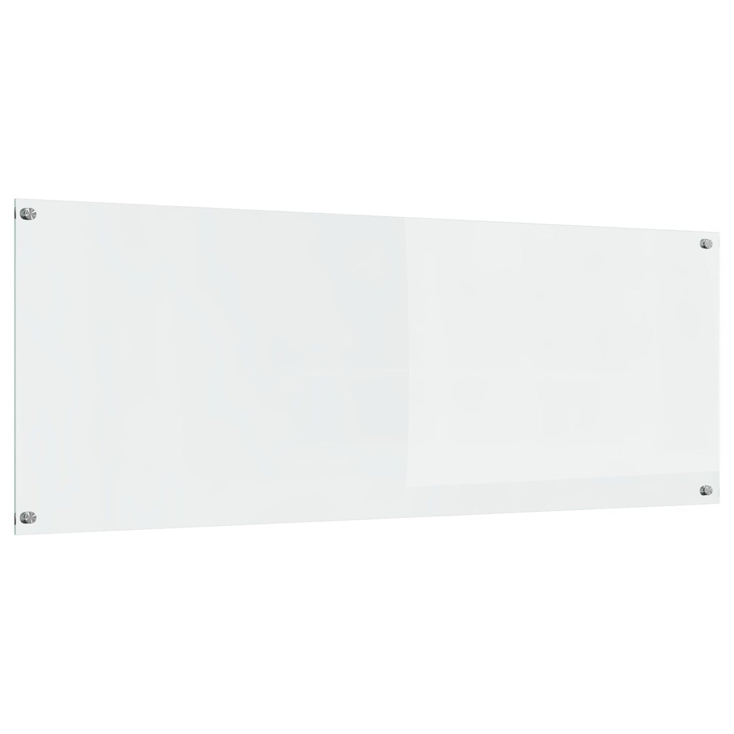 Keuken Achterwand Helder 110X40X0.6 Cm Gehard Glas Transparant 110 x 40 cm