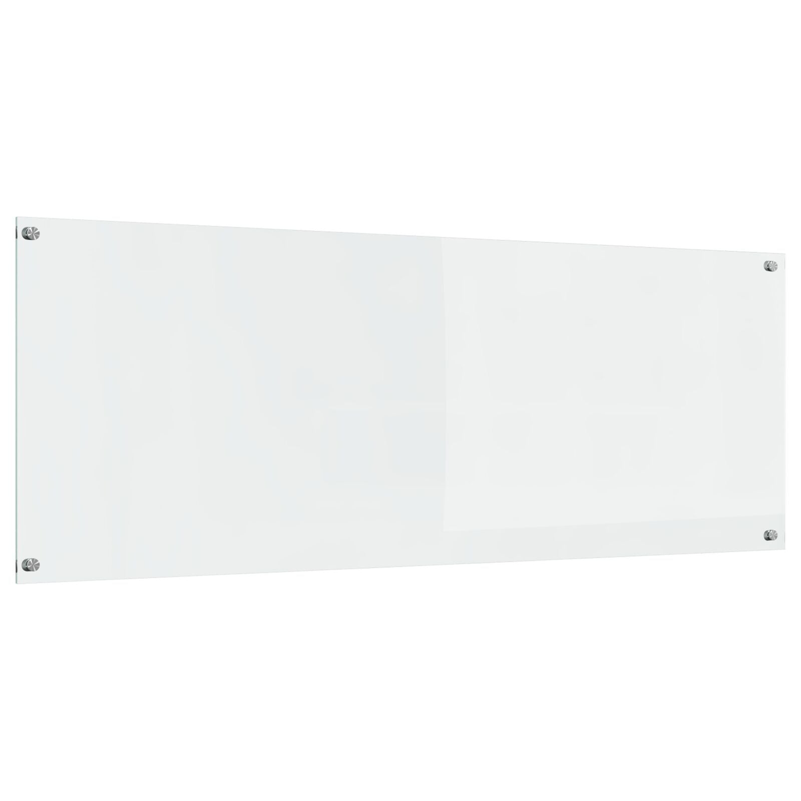 Keuken Achterwand Helder 110X40X0.6 Cm Gehard Glas Transparant 110 x 40 cm