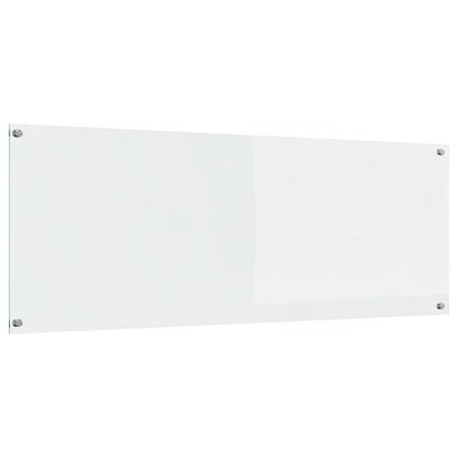 Keuken Achterwand Helder 110X40X0.6 Cm Gehard Glas Transparant 110 x 40 cm