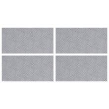 Aluminium Checker Platen - 4 Pak, Anti-Slip, 50X25 Cm 50 x 25 x 0.2 cm Rechthoekig