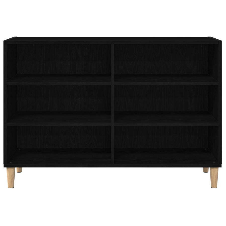 Dressoir Zwart Eiken 103,5X35X70 Cm