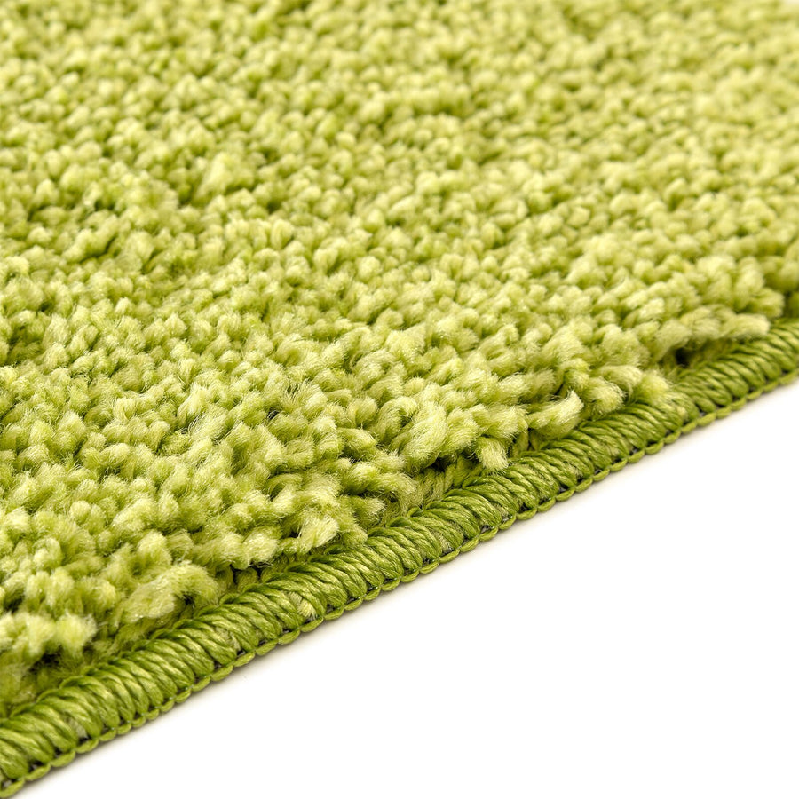 2-Delige Badmat Set Polypropeen Antislip Groen