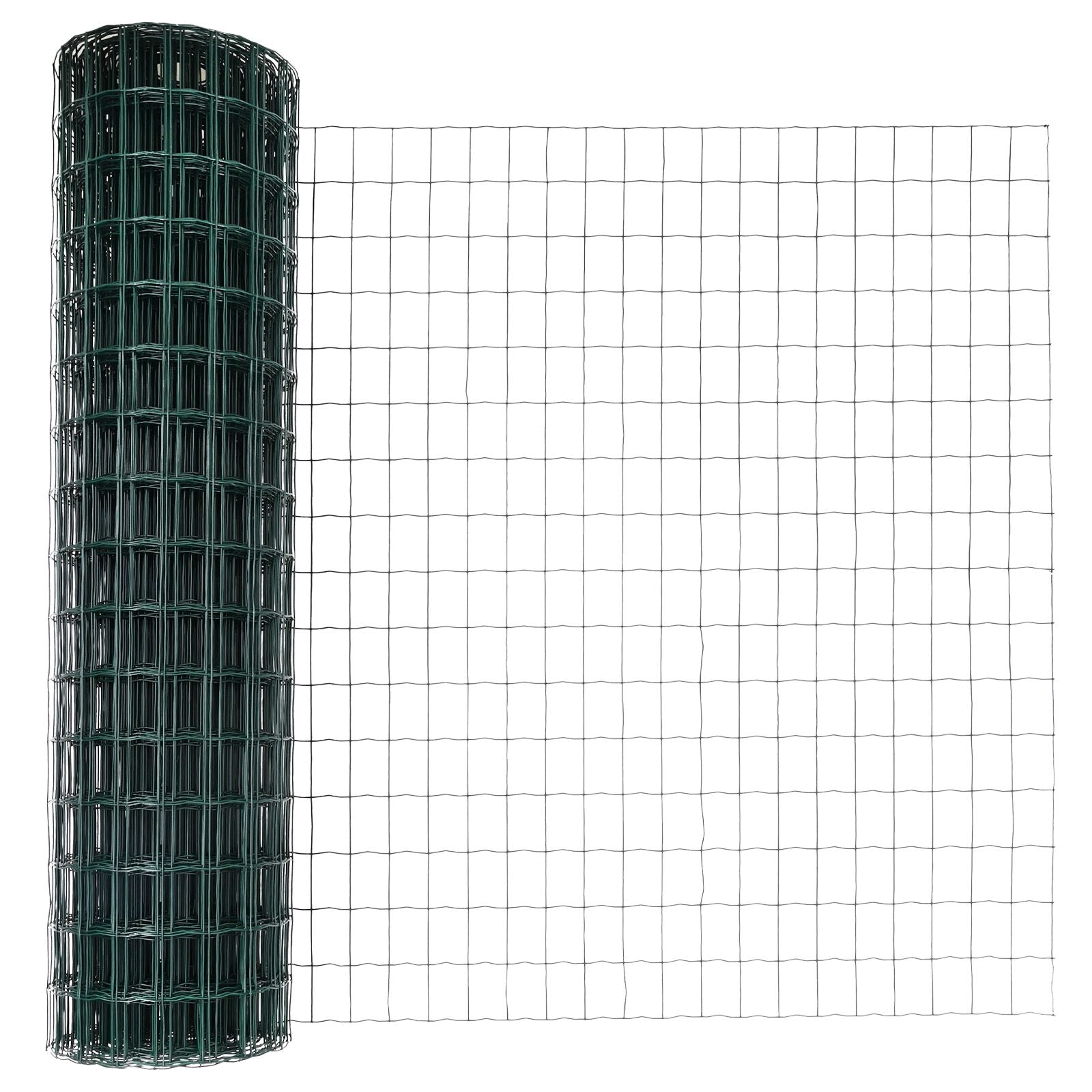 Euro Fence Met 5 U-Palen Groen 1,4X10 M Staal