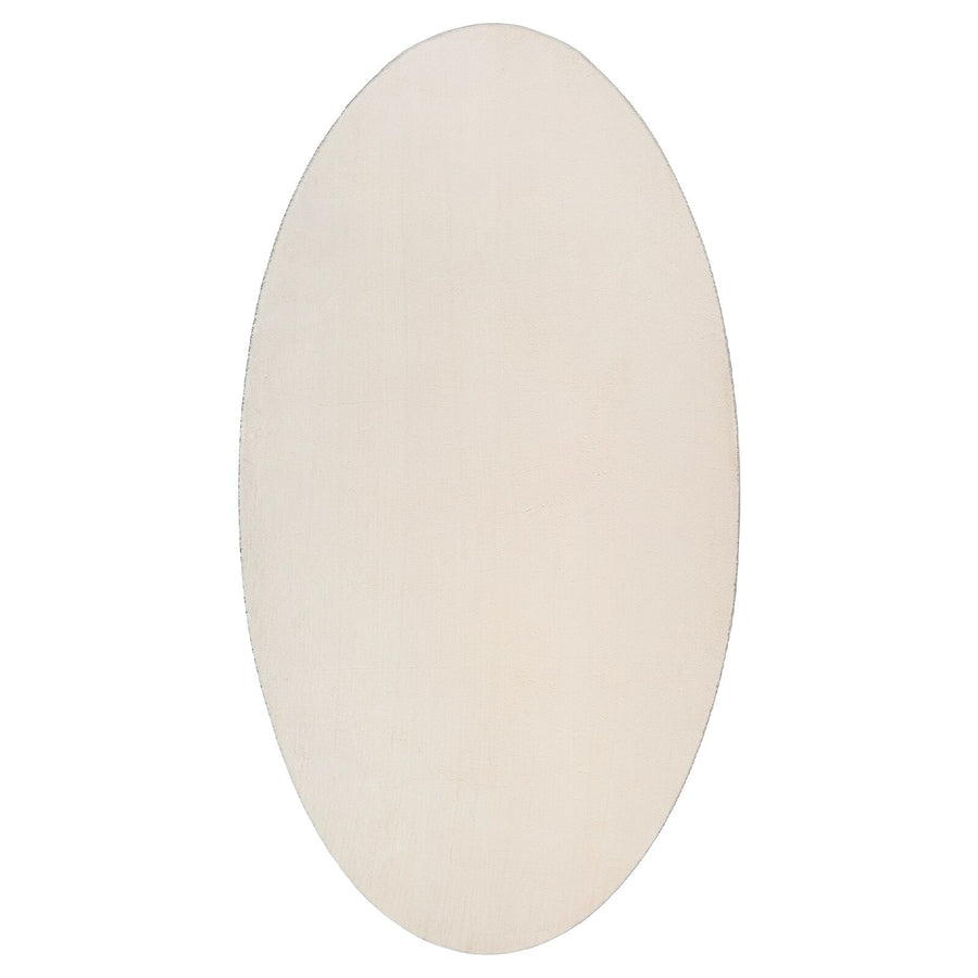 Tapijt ""Huarte"" Ovaal Beige 100 x 200 cm