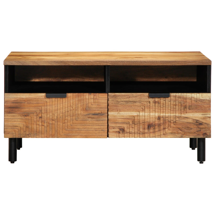 Salontafel 80X54X40 Cm Massief acaciahout