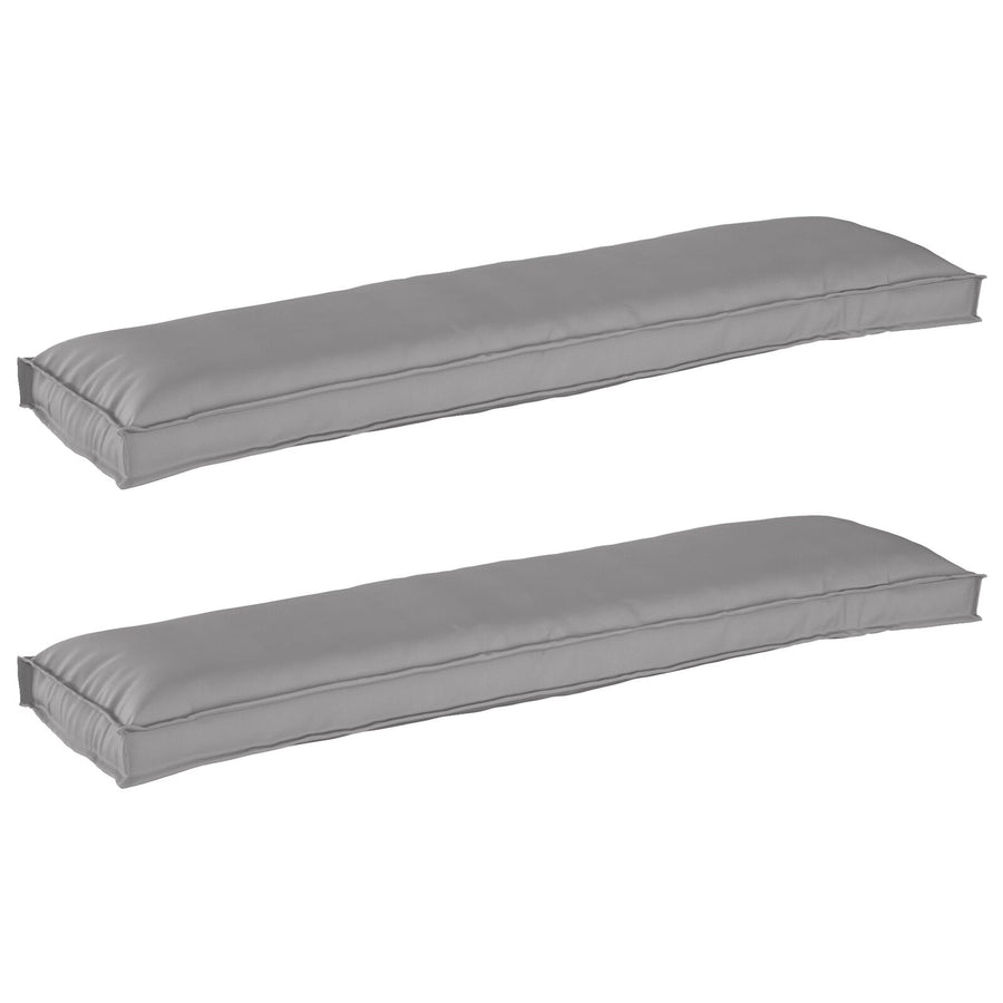 Outdoor Kussen Polyester Groot Waterafstotend Grijs