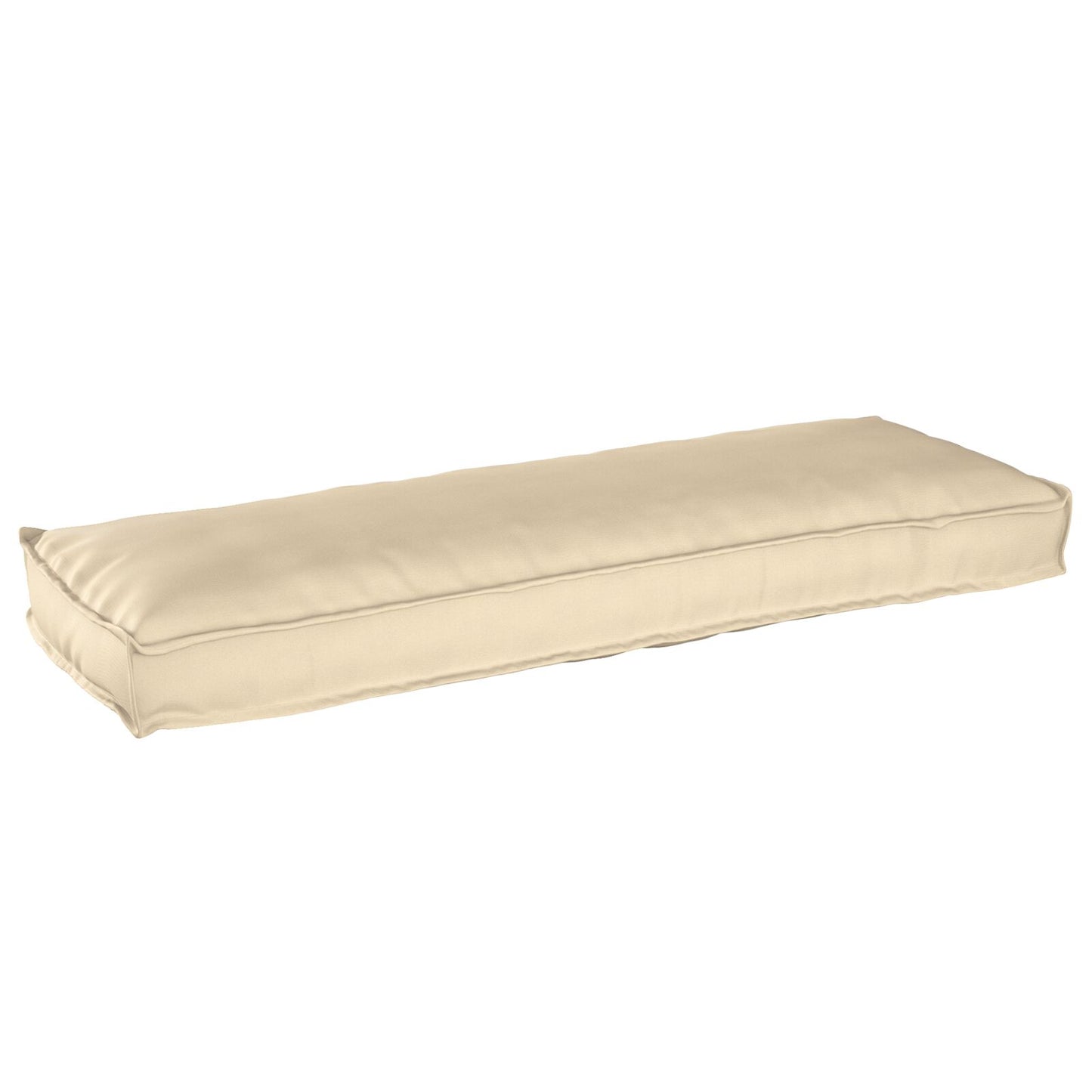 Pallet Kussen Voor Bank Beige 120X40X8 Cm Oxford Stof