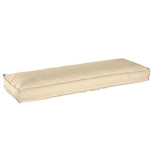 Pallet Kussen Voor Bank Beige 120X40X8 Cm Oxford Stof