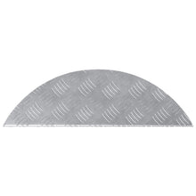 Aluminium Trap Treden 15 Stuks Anti-Slip 60X18 Cm 60 x 18 x 2.5 cm Halvemaanvormig