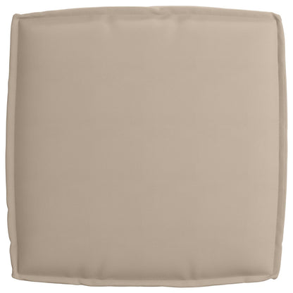 Palletkussen Voor Zit 60X60X12 Cm Oxford Stof Taupe