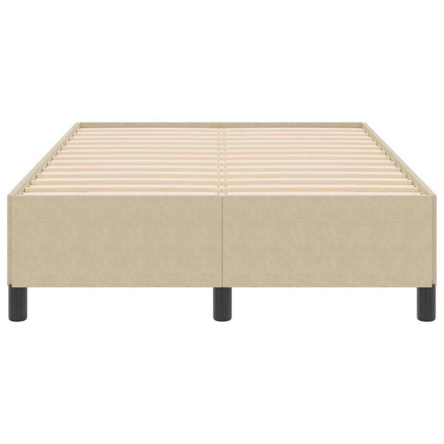 Bedframe Corduroy Stof Lichtgroen Grijs 120 x 190 cm