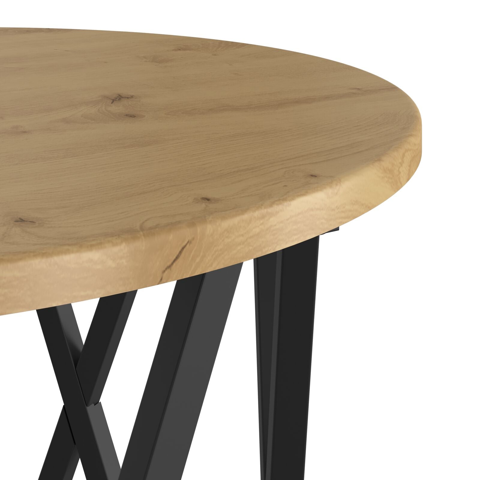 Bijzettafels 2 Stuks Hout Artisan eiken