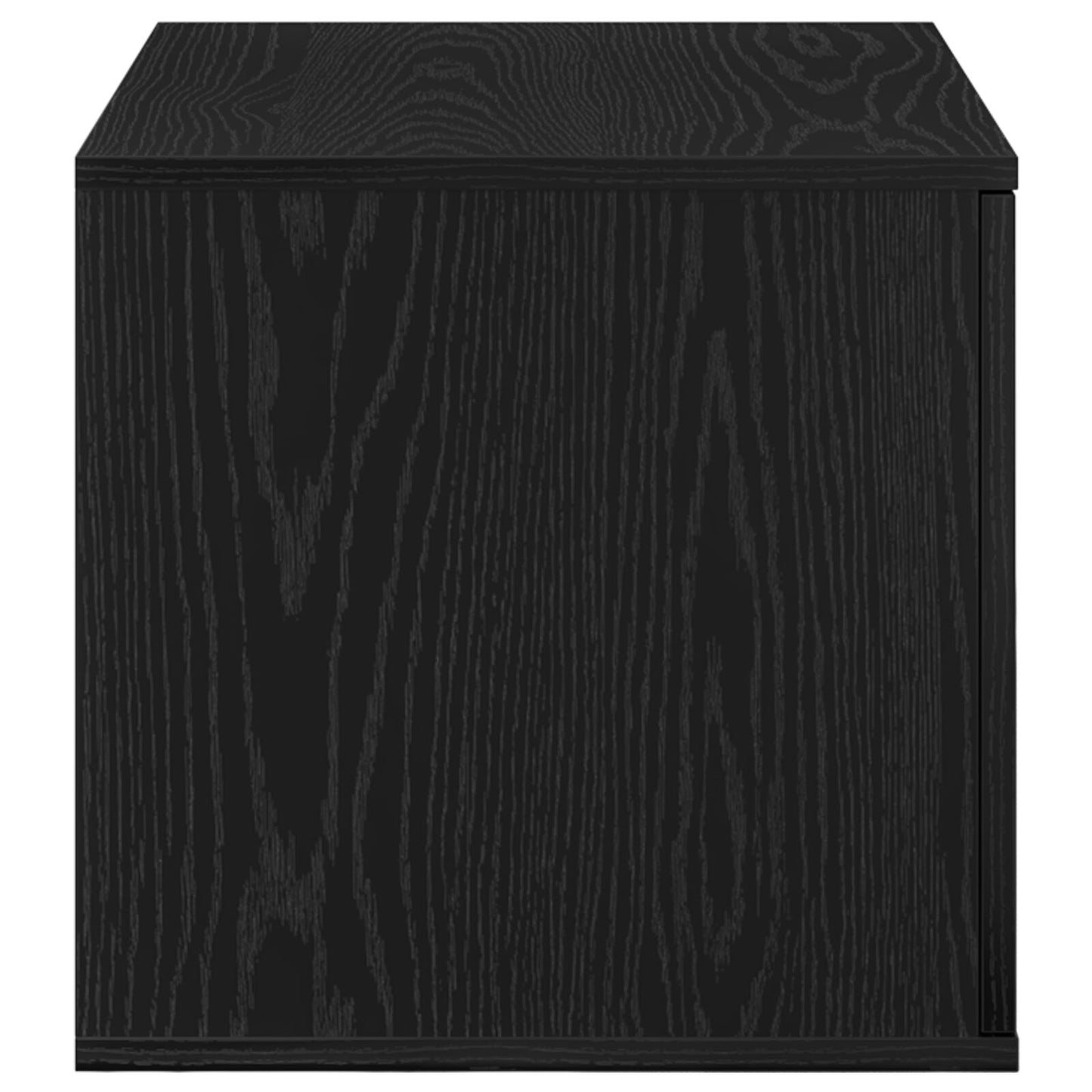 Opslagkast Zwart Van Gefabriceerd Hout Zwart eiken 118 x 41 x 40 cm