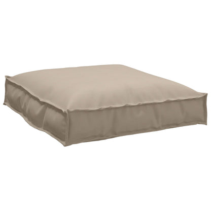 Palletkussen Voor Zitplaatsen 70X70X12 Cm Oxford Stof Taupe