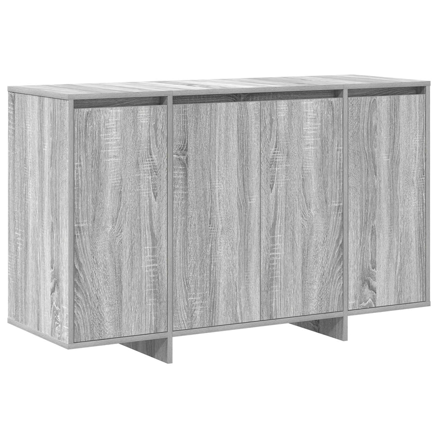 Dressoir Grijze Sonoma Bewerkt Hout 120 X 41 X 75 Cm