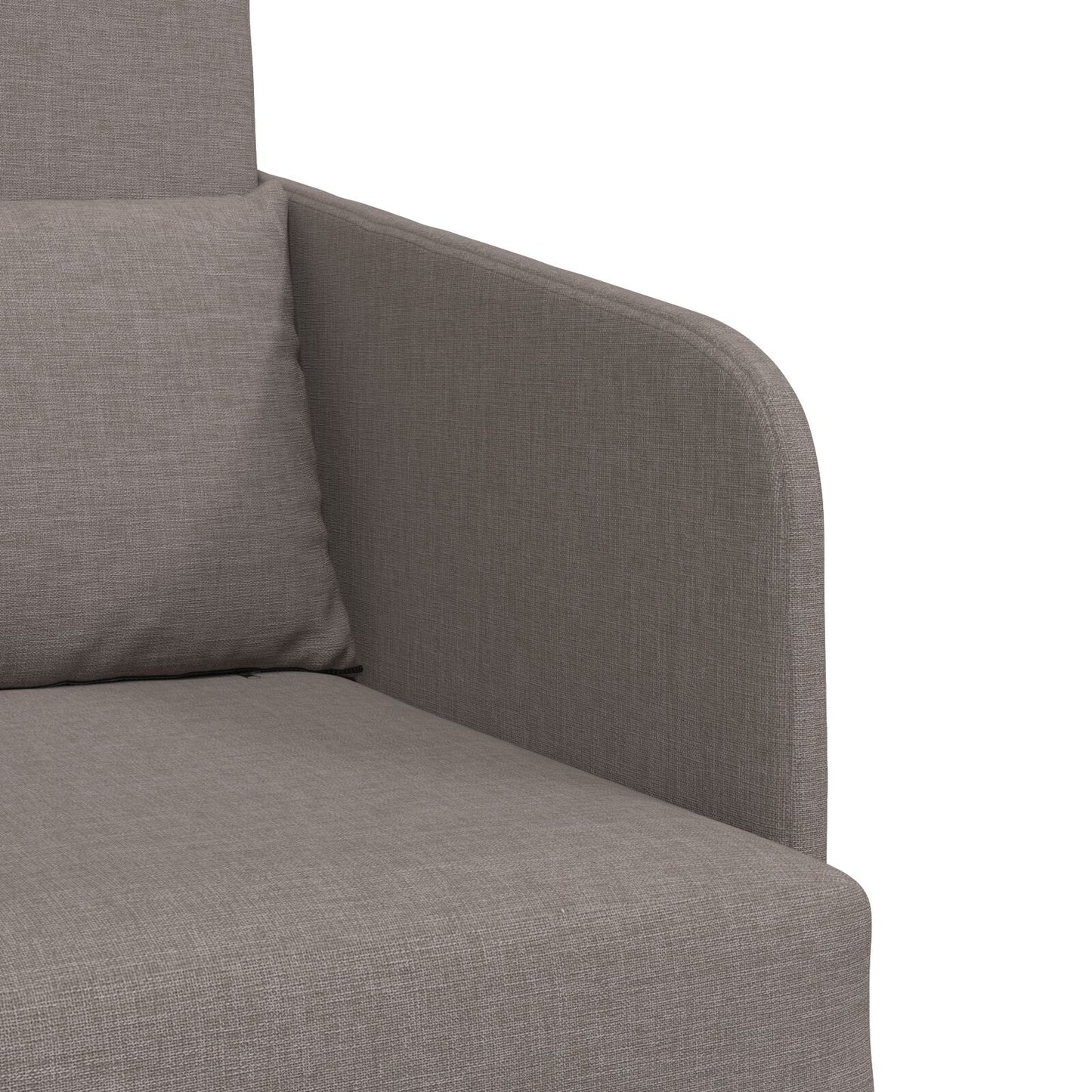 Vloer Sofa Bed 2-In-1 65X80X83 Cm Stoffering Taupe