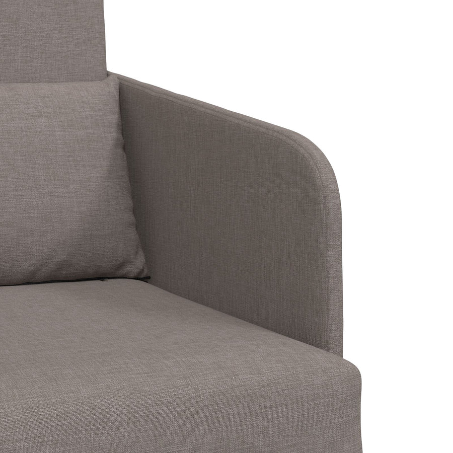 Vloer Sofa Bed 2-In-1 65X80X83 Cm Stoffering Taupe